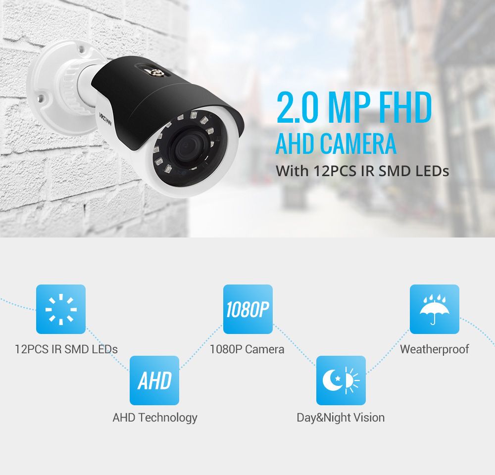 VIKCONN-1080P-Full-HD-Security-Camera-Video-Surveillance-Camera-20MP-Weather-Proof-Full-Metal-CCTV-1255971