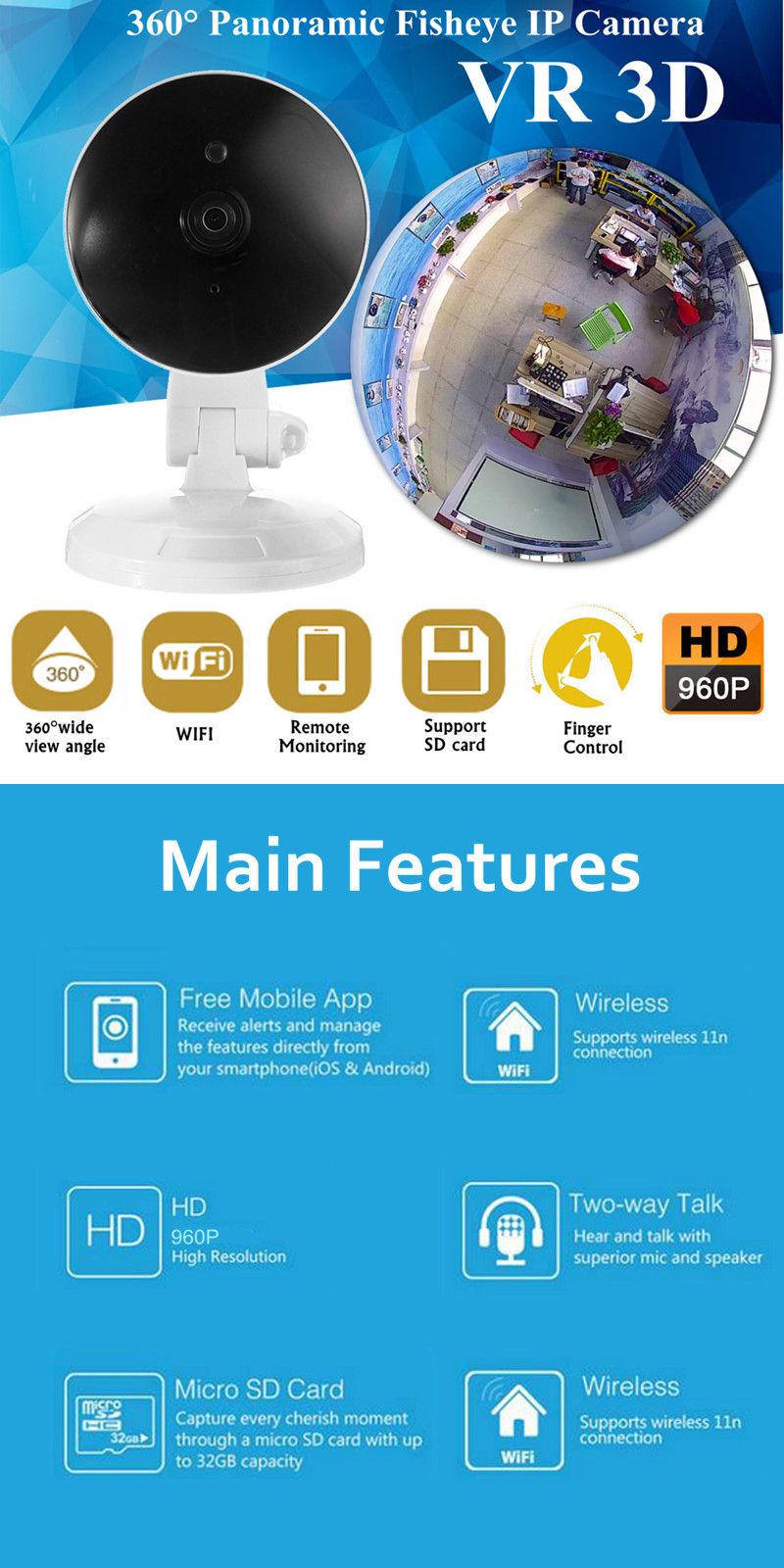 VR-360deg-3D-Panoramic-960P-Fisheye-IP-Camera-Wifi-13MP-Home-Security-Surveillance-Two-Way-Talk-Audi-1130127