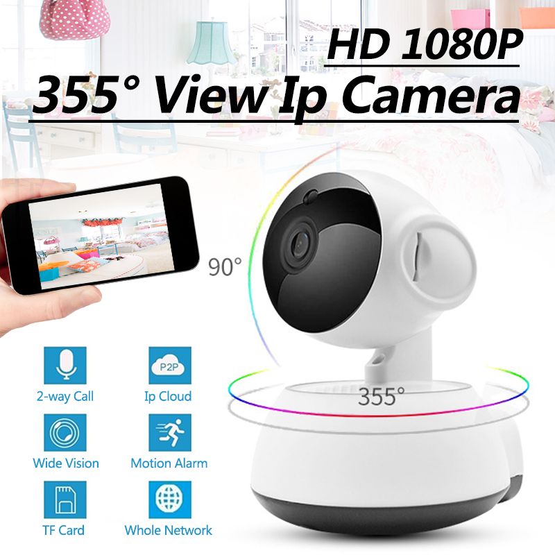 Wireless-1080P-Full-HD-Security-Network-WiFi-IP-Camera-Night-Vision-355deg-Panoramic-View-1408456