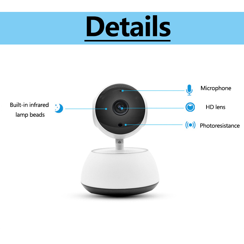 Wireless-1080P-Full-HD-Security-Network-WiFi-IP-Camera-Night-Vision-355deg-Panoramic-View-1408456