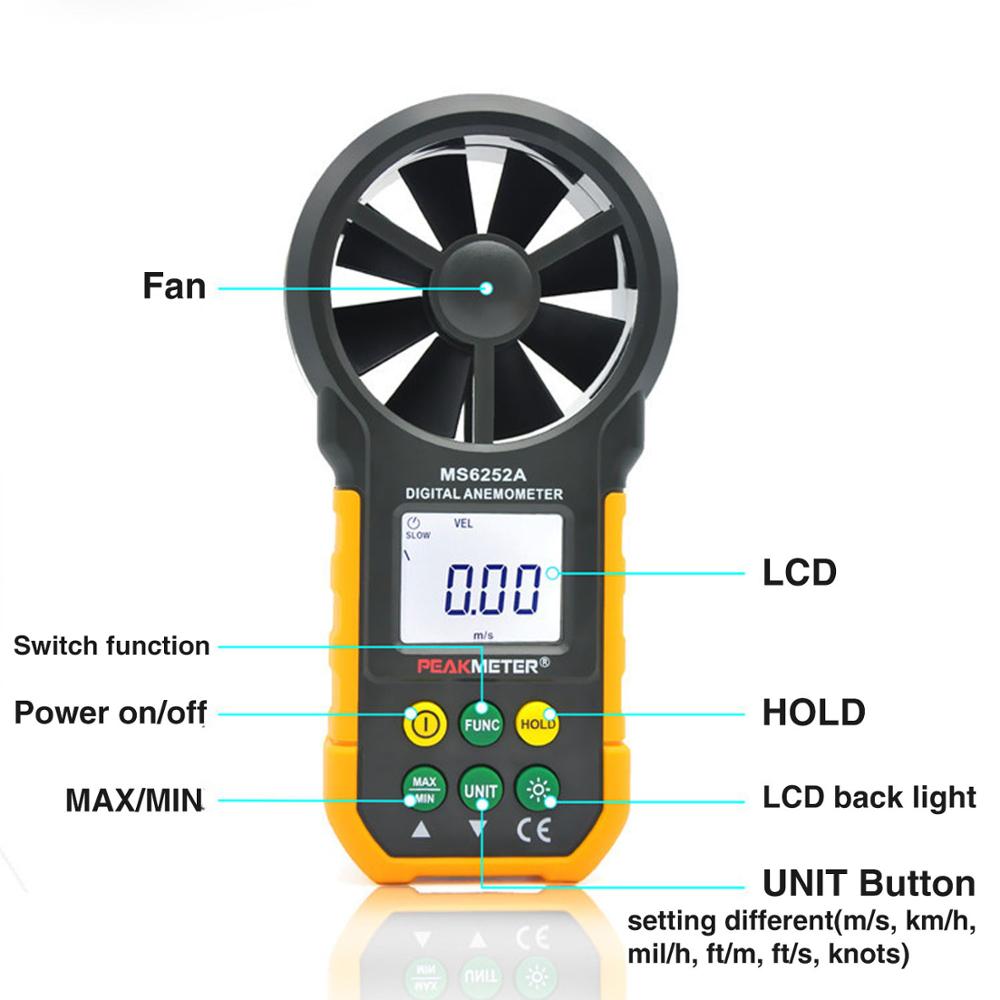 PEAKMETER-MS6252A-Multifunctional-Digital-Anemometer-Air-Volume-Tachometer-Wind-Air-Speed-Tester-1065403