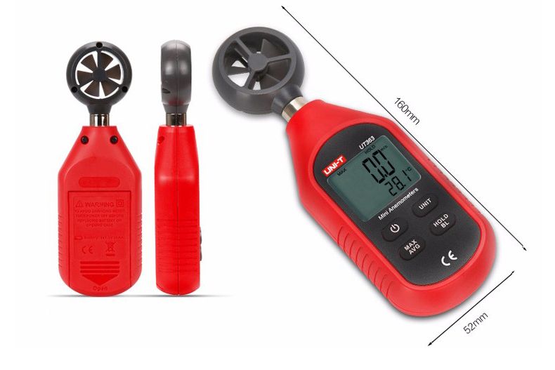 UNI-T-UT363-Mini-Digital-Wind-Speed-Meter-Pocket-Anemometer-Speed-Temperature-Tester-Thermometer-1080805