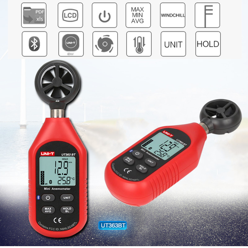 UNI-T-UT363BT-bluetooth-Mini-Wind-Speed-Meter-Digital-Pocket-Size-Anemometer-Measurement-Thermometer-1236782