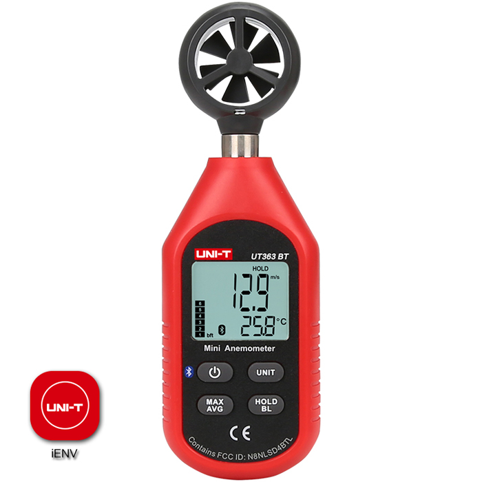 UNI-T-UT363BT-bluetooth-Mini-Wind-Speed-Meter-Digital-Pocket-Size-Anemometer-Measurement-Thermometer-1236782