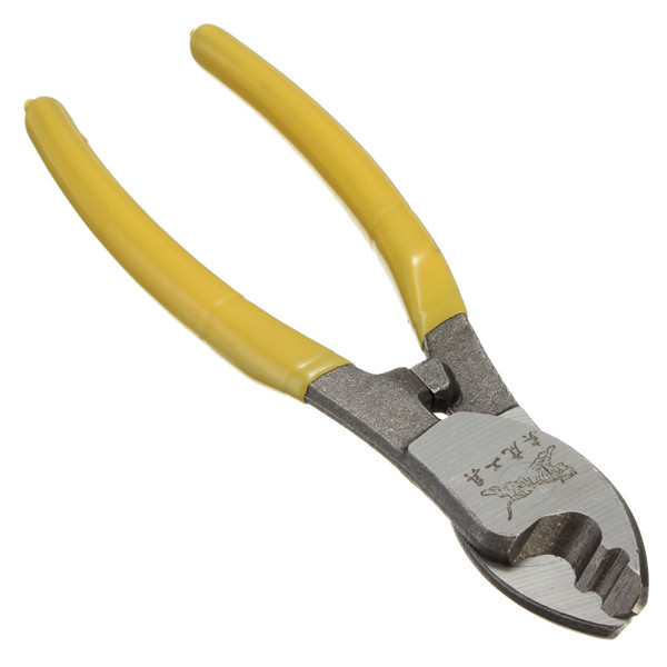 6Inch-Cable-Cutter-Plastic-Handle-Electric-Wire-Stripper-Cutting-Plier-Tool-Kit-979036