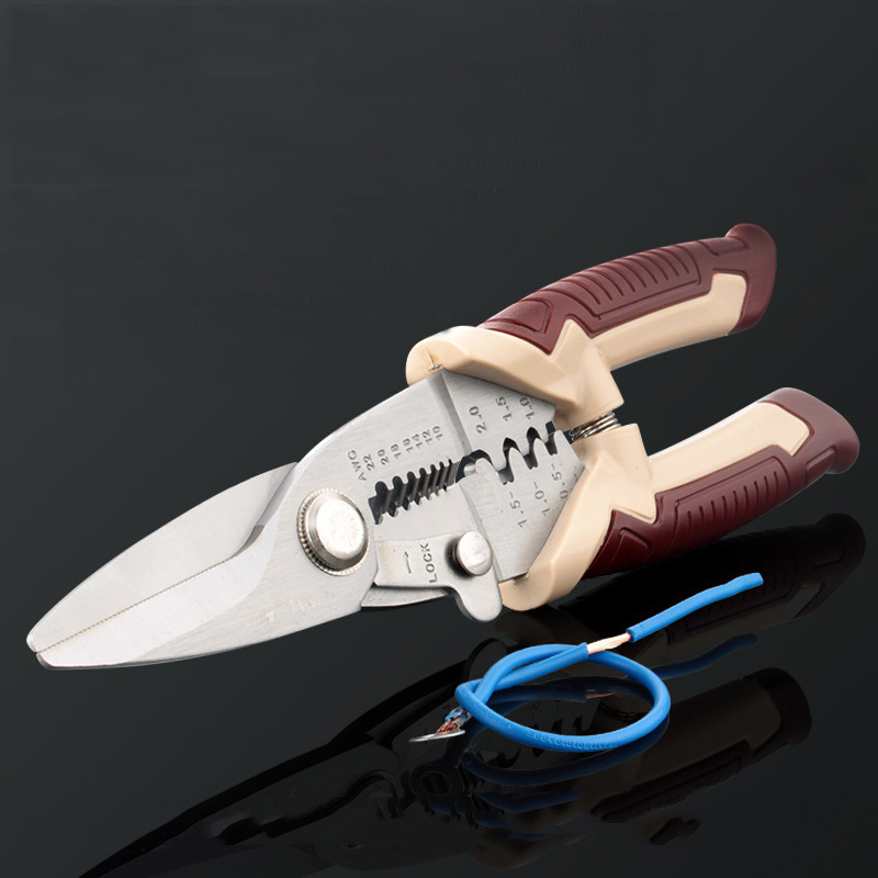 LIJIAN-3-in-1-Cable-Crimping-Wire-Stripper-Crimping-Tool-Plier-Electric-Scissor-Cutter-Electrician-1293138
