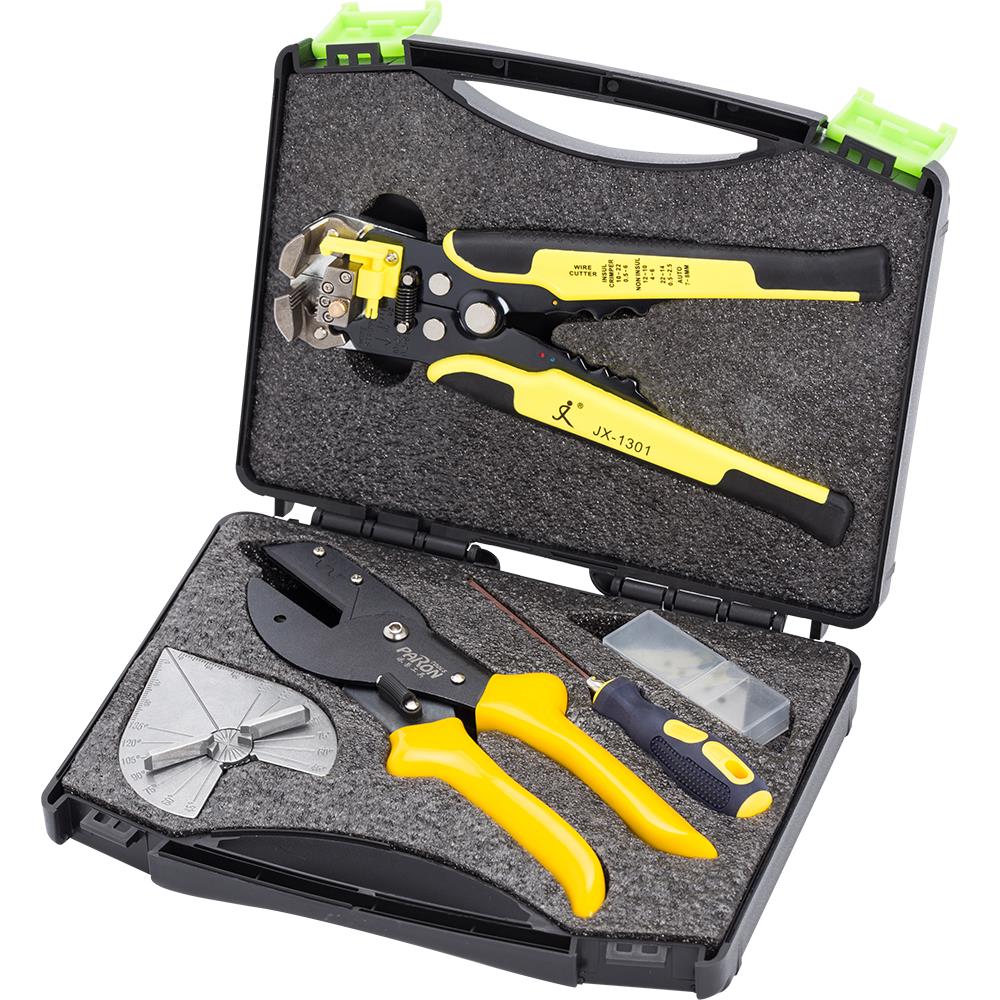 Paronreg-JX-C1813-Universal-Angle-Cutter-Mitre-Shear-Scissors-Terminals-Wire-Stripper-Tools-Set-1368599