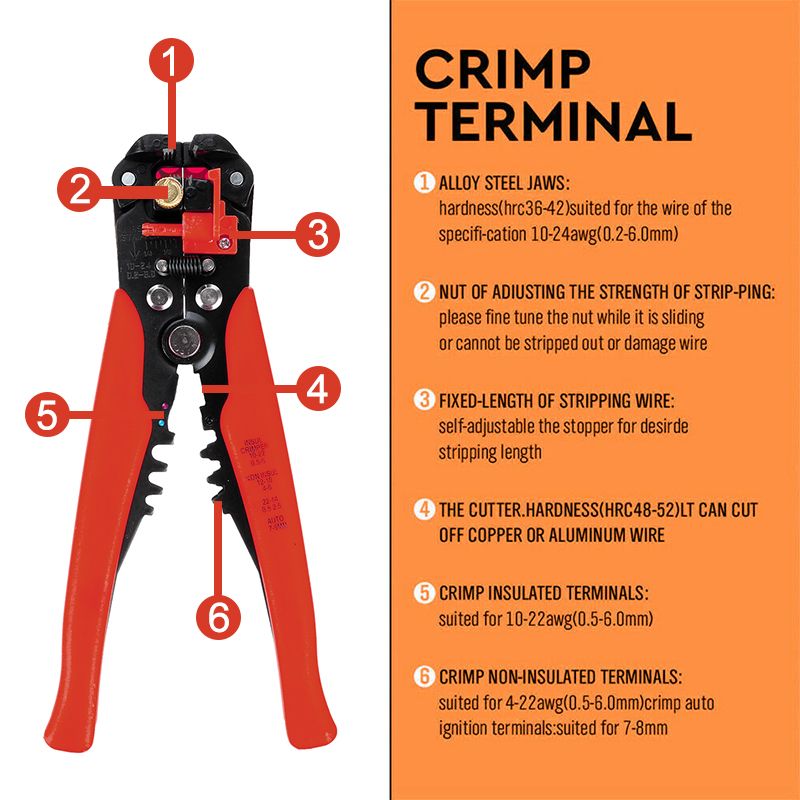 Self-Adjusting-Insulation-Wire-Stripper-Cutter-Crimper-Terminal-Tool-Cable-Pliers-1705291