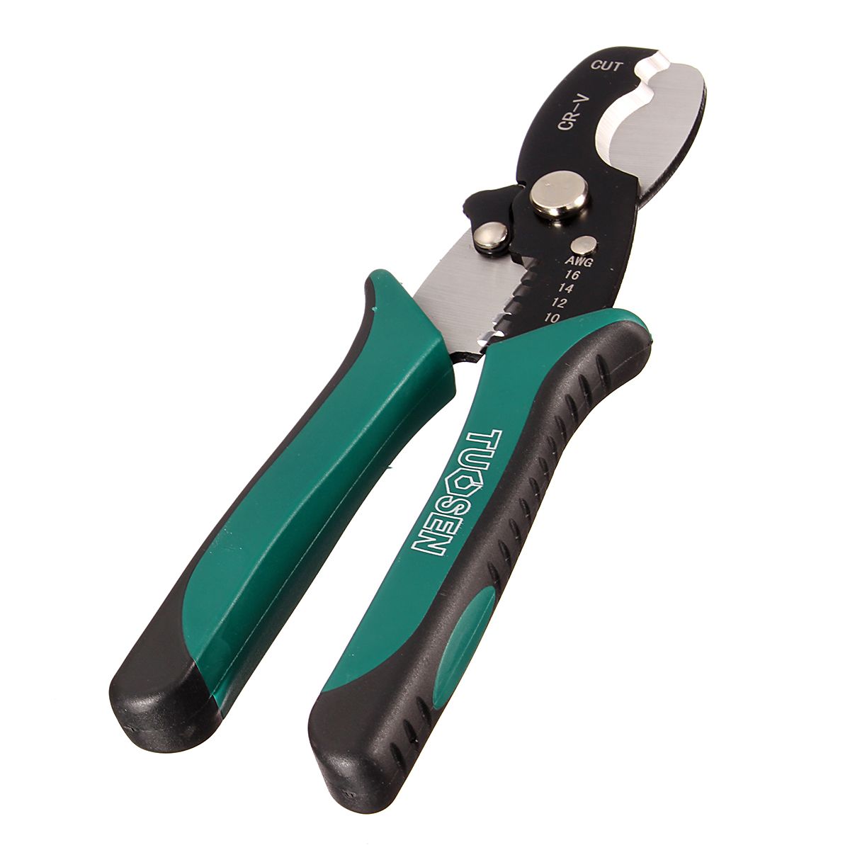 TUOSEN-8inch-Wire-Stripper-Cable-Cutting-Scissor-Stripping-Pliers-Cutter-16-40mm-Hand-Tools-1122936