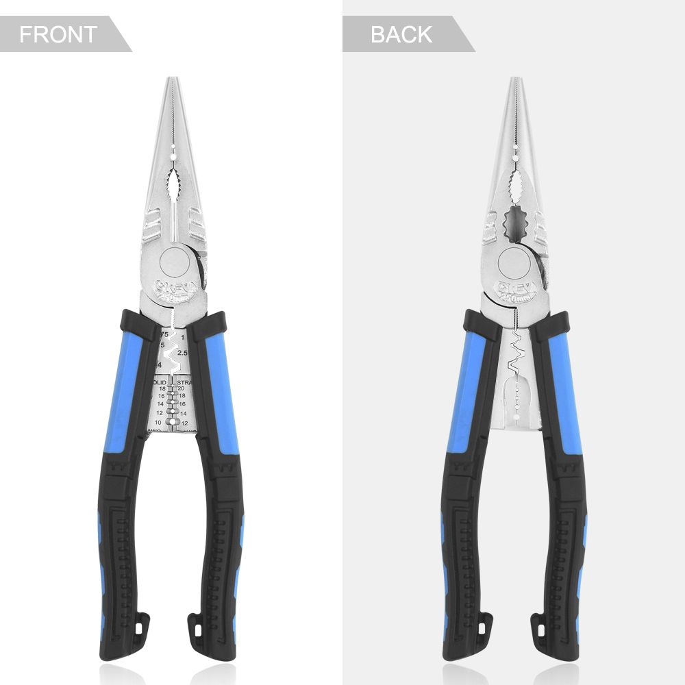 Toolour-8inch-Multitool-Long-Nose-Pliers-Wire-Stripper-Side-Cutters-Pliers-Crimping-Tool-Wire-Cutter-1757214
