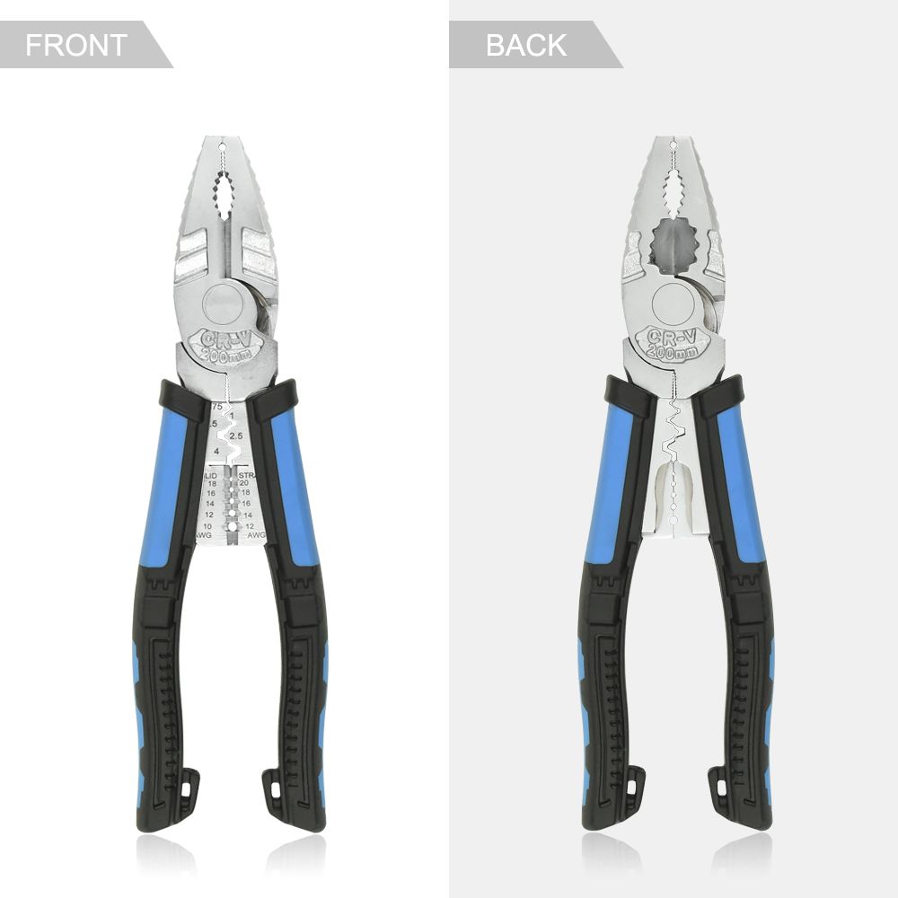 Toolour-8inch-Multitool-Long-Nose-Pliers-Wire-Stripper-Side-Cutters-Pliers-Crimping-Tool-Wire-Cutter-1757214