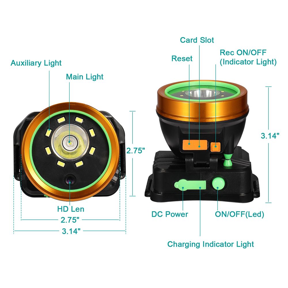 Mini-1080P-HD-LED-Headlamp-Camera-Video-Recorder-IP66-Audio-Night-Vision-Long-Battery-Life-1612241