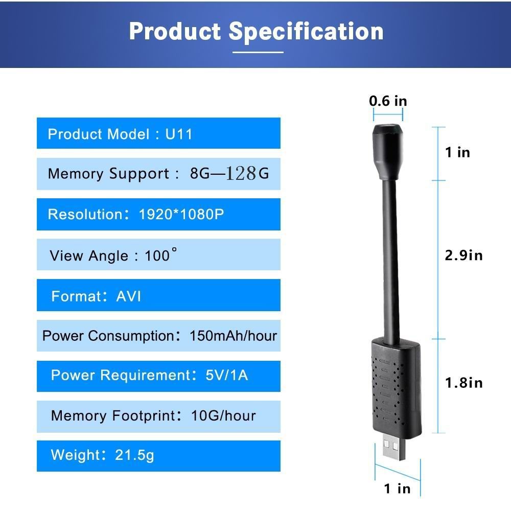 U11-Mini-USB-360-Degree-Camera-HD-1080P-Video-Recorder-Digital-Cam-Camcorder-Micro-DVR-Support-TF-ca-1601206