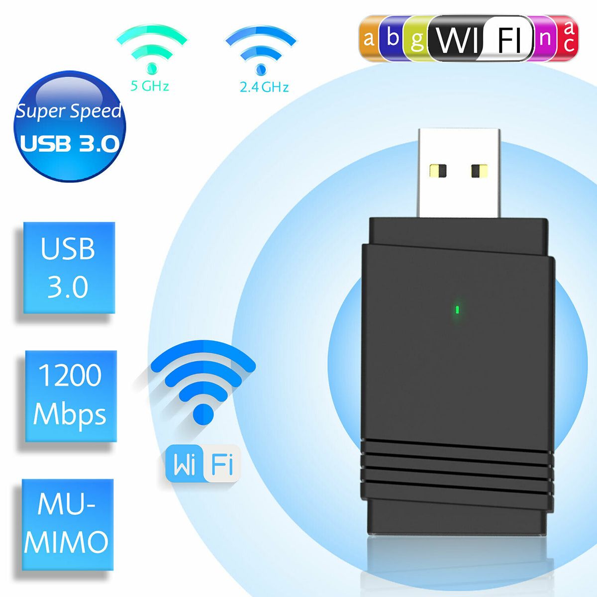 1200Mbps-USB-30-Wireless-WiFi-Repeater-Adapter-Dongle-Dual-Band-5G25G-bluetooth-50-PC-1625111