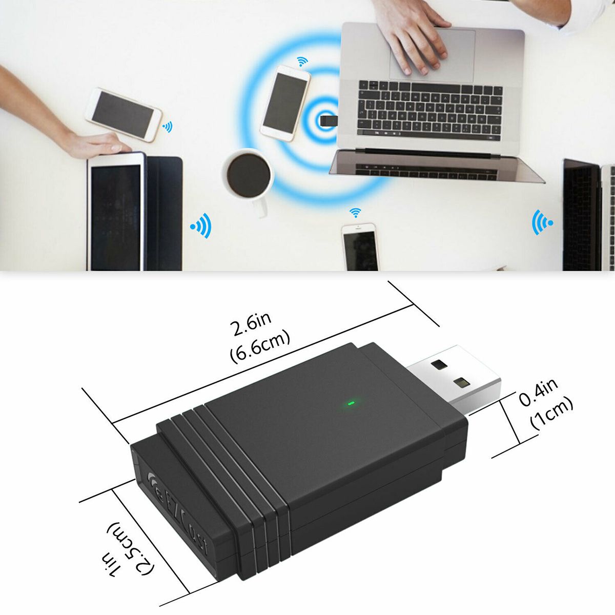 1200Mbps-USB-30-Wireless-WiFi-Repeater-Adapter-Dongle-Dual-Band-5G25G-bluetooth-50-PC-1625111