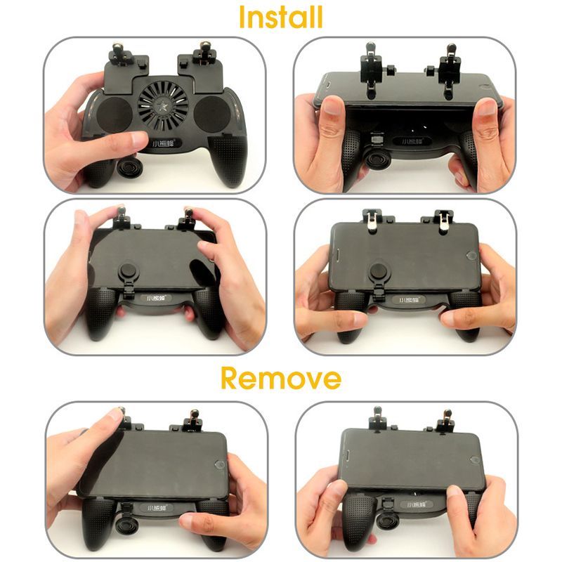 3-in-1-Mobile-Gaming-Gamepad-Joystick-Cooler-Game-Controller-Handle-With-20004000mAh-Battery-Phone-C-1523833