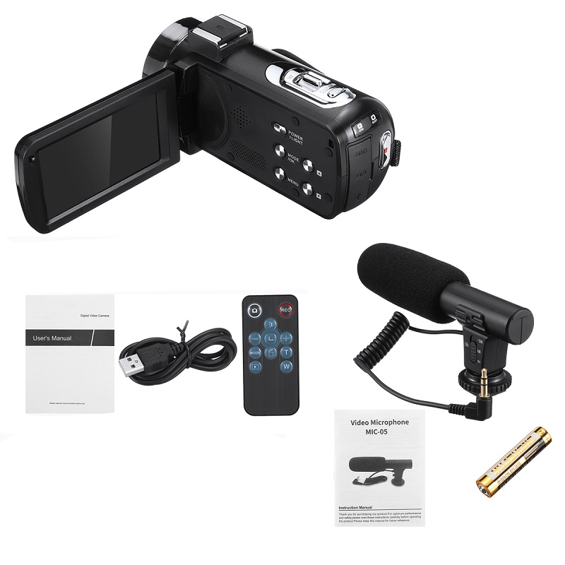 3000W-HD-Digital-Video-Camera-TFT-LCD-18X-Zoom-Vlog-Vlogging-Remoe-Controller-DV-1702145
