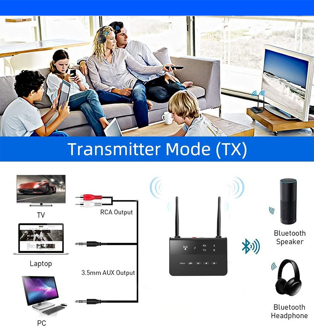 B2-2-IN-1-500mAh-bluetooth-50-Wirelss-Audio-Stereo-Adapter-Receiver-Transmitter-Converter-1750818