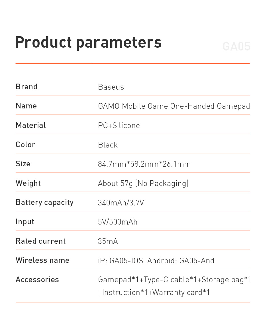 BASEUS-GAMO-LED-Programmable-3D-Linear-Rocker-Adjustable-bluetooth-40-Mobile-Game-One-Handed-Gamepad-1620983
