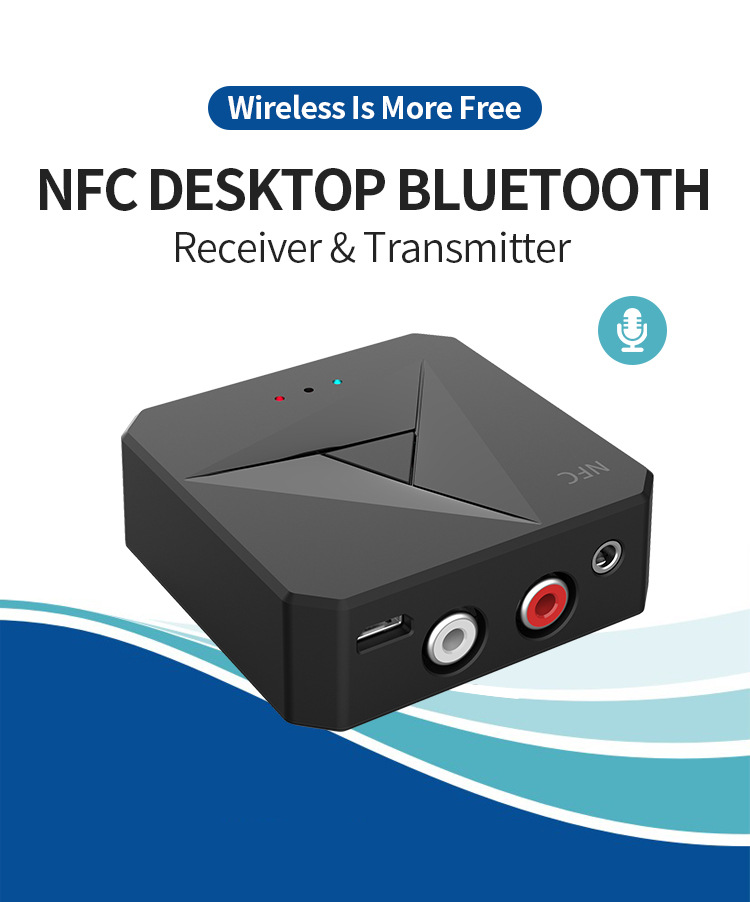 Bakeey-2-In-1-NFC-enabled-bluetooth-V50-Audio-Transmitter-Receiver-35mm-Aux-RCA-Wireless-Audio-Adapt-1732592