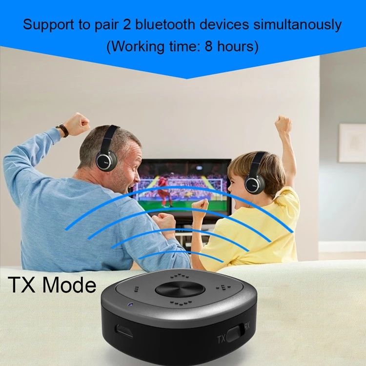 Bakeey-2-in-1-35mm-bluetooth-50-Received-Audio-Adapter-Wireless-Audio-Transmitter-for-TV-Speaker-Pho-1760253