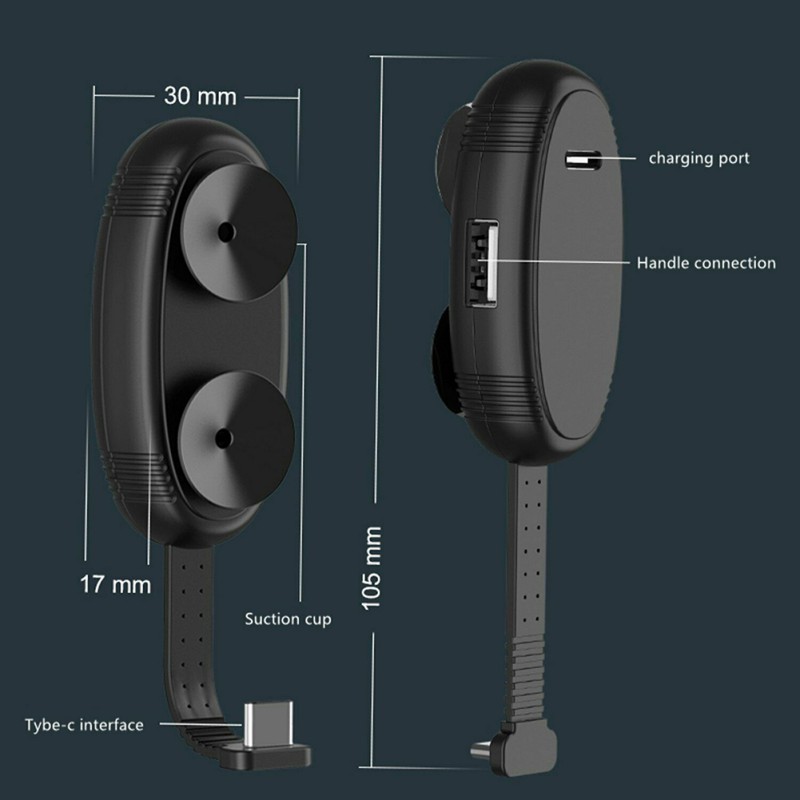 Bakeey-2-in-1-Type-C-Controller-OTG-Adapter-Charging-Converter-Connector-With-Suction-Cup-For-Ninten-1663129