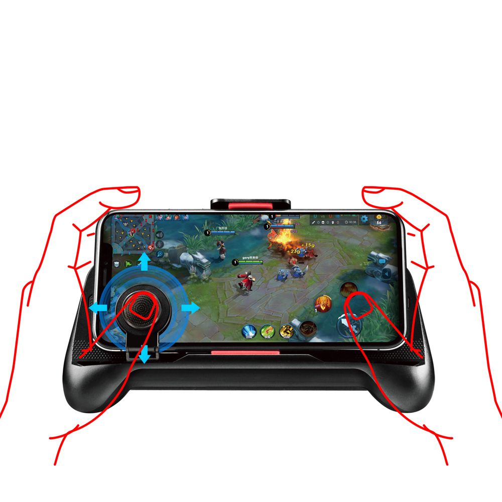 Bakeey-24GHz-Wireless-Game-Controller-Gamepad-Joystick-For-Android-TV-Box-PC-1590881