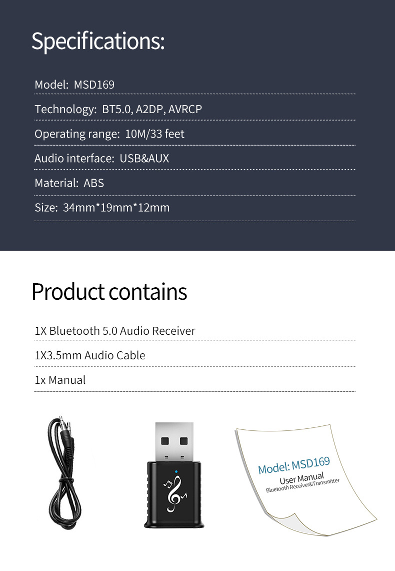 Bakeey-35mm-AUX-Stereo-Wireless-Adapter-USB-bluetooth-50-Music-Transmitter-Receiver-For-TV-Speaker-E-1763110