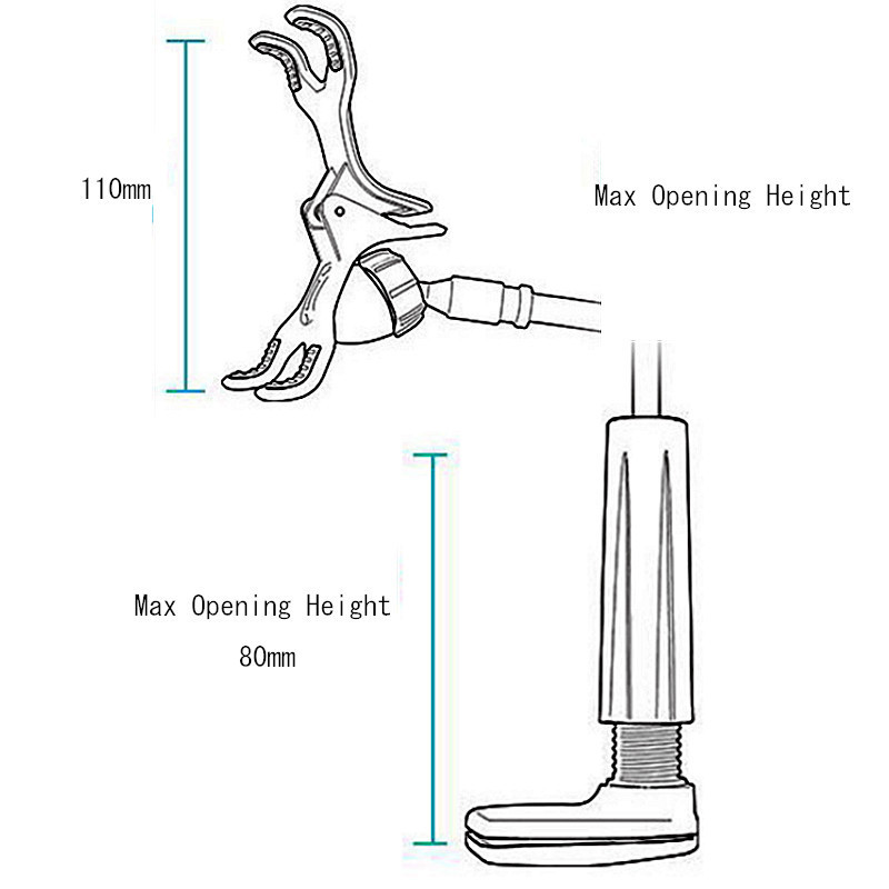 Bakeey-360deg-Rotating-Universal-Lazy-Bed-Long-Arm-Car-Mount-Cell-Phone-Holder-Flexible-Bracket-For--1632474