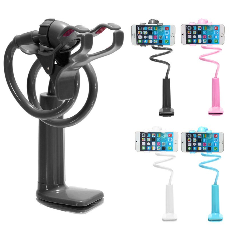 Bakeey-360deg-Rotating-Universal-Lazy-Bed-Long-Arm-Car-Mount-Cell-Phone-Holder-Flexible-Bracket-For--1632474