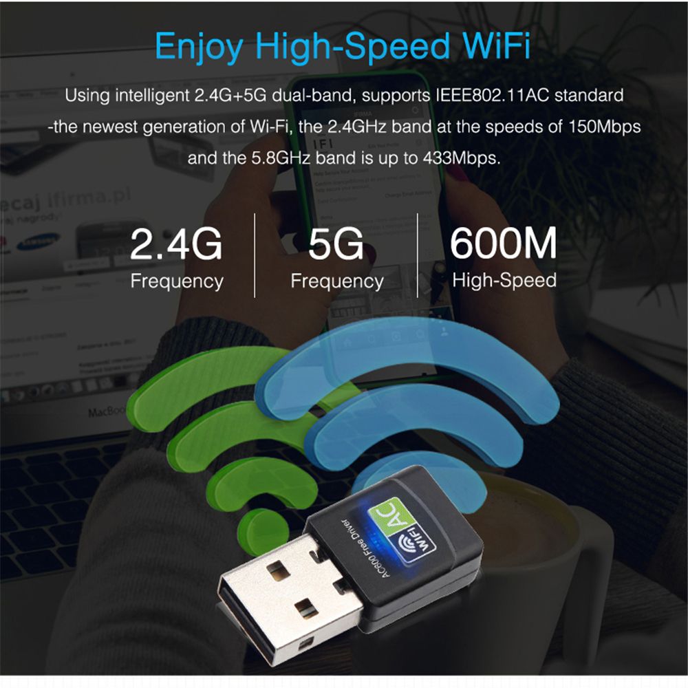 Bakeey-600Mbps-USB-Wireless-Network-Card-WiFi-Adapter-Dual-Band-24G5G-Wi-Fi-Dongle-For-Desktop-Lapto-1720504