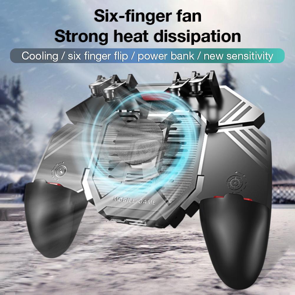 Bakeey-AK77-Wireless-Gaming-Controller-Joystick-Large-Capacity-Gamepad-With-Cooling-Fan-For-iPhone-8-1582080