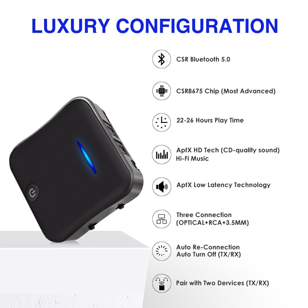 Bakeey-B19-CSR8675-buetooth-Transmitter-2-In-1-Wireless-50-Receiver-With-Toslink35-AUXSPDIF-Jack-Ada-1749677