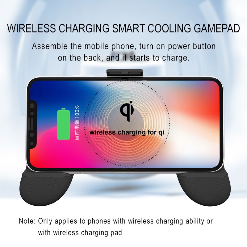 Bakeey-Cooling-Fans-1500mAh-Wilreless-Charging-Pad-Power-Bank-Gamepad-Holder-Controller-1277564