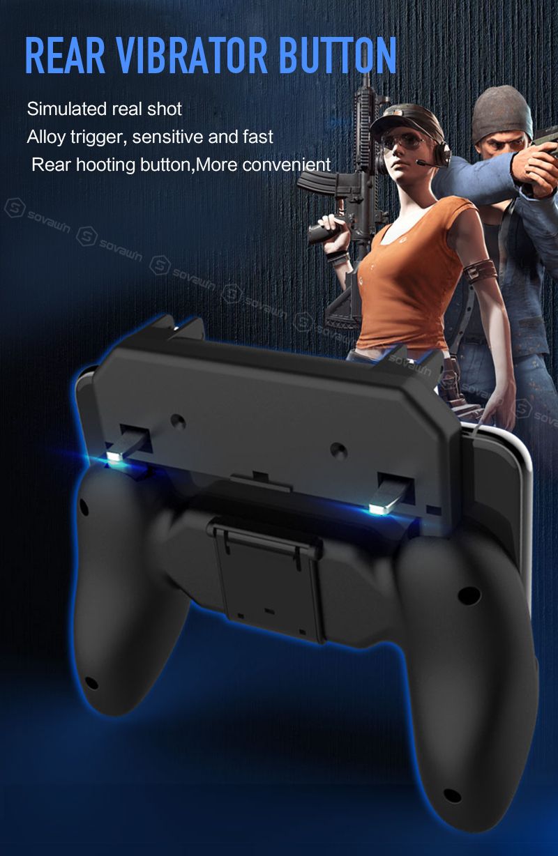 Bakeey-Foldable-Gamepad-Joystick-Game-Controller-Trigger-Mobile-Phone-Holder-For-PUBG-Phone-Game-1388376