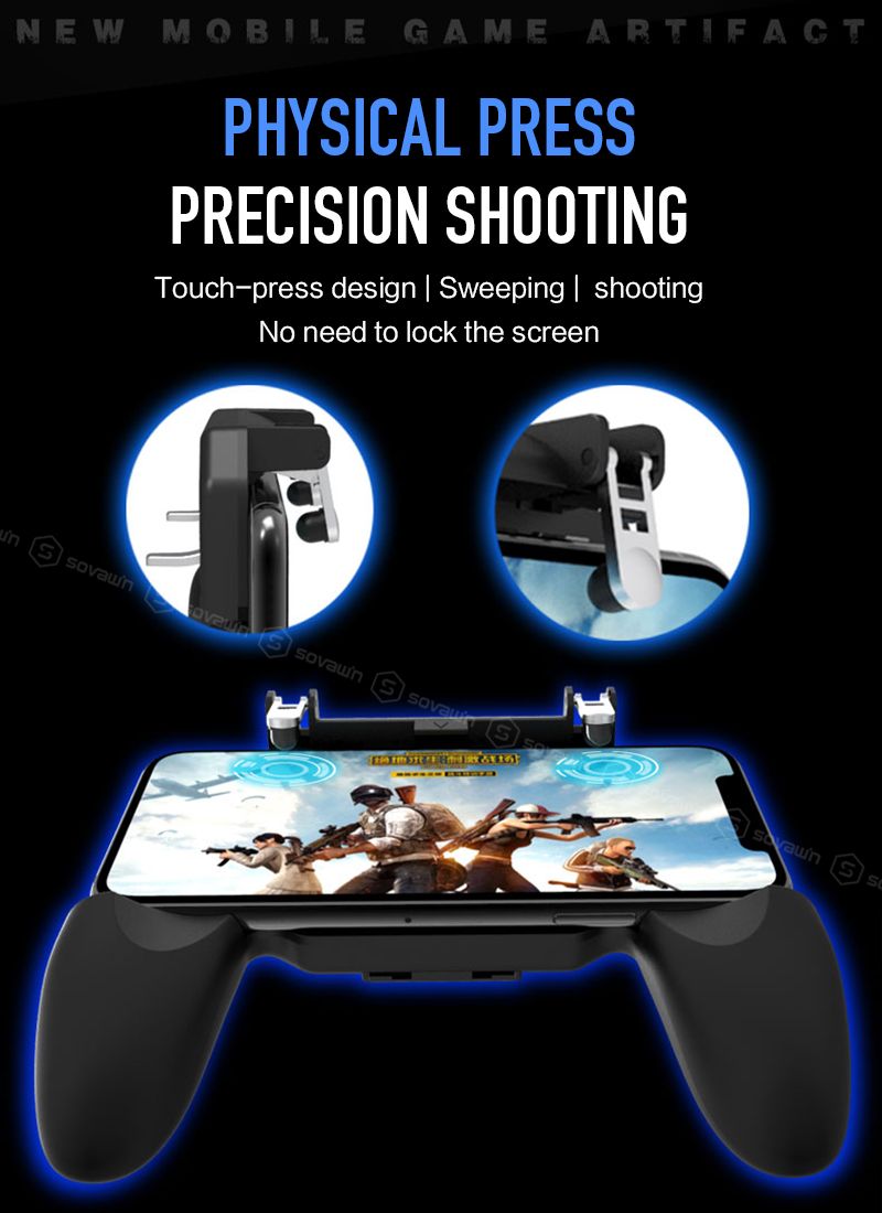 Bakeey-Foldable-Gamepad-Joystick-Game-Controller-Trigger-Mobile-Phone-Holder-For-PUBG-Phone-Game-1388376