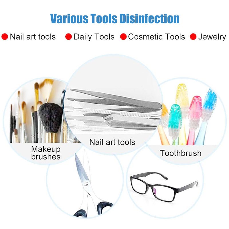 Bakeey-G08-Disinfection-Storage-Box-Mobile-Phone-Watch-Repair-Tools-Kit-Manicure-Nail-Tools-Cleaner--1664596