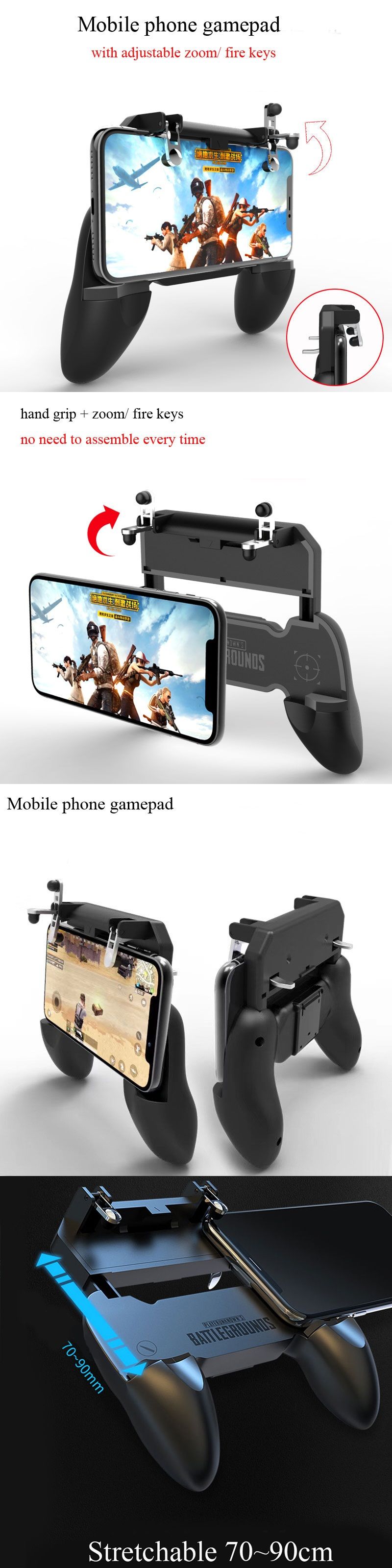 Bakeey-K21-W1-PUGB--Peace-Elite-Gaming-Pad-Fast-Shooting-Button-Controller-Gamepad-For-iPhone-X-XS-H-1551470