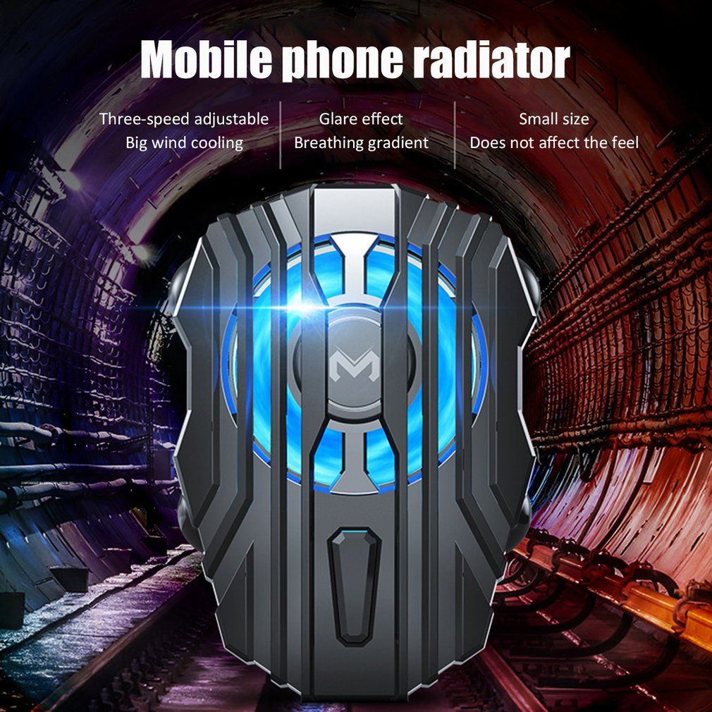 Bakeey-LED-Light-Mini-Gaming-Radiator-Cold-Wind-Fan-Handle-Gamepad-For-iPhone-8-Plus-XS-Pro-Huawei-P-1586939