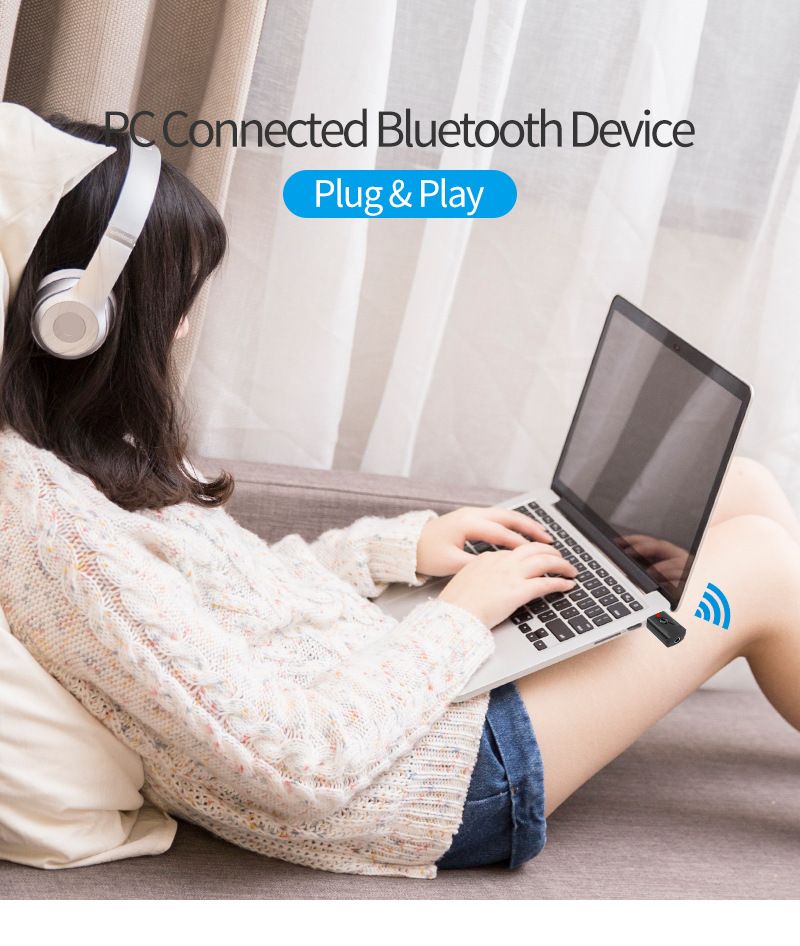 Bakeey-M136-bluetooth-50-Transmitter-AUX-Receiver-USB-Dual-Output-Computer-Audio-Adapter-For-TV-Lapt-1724020