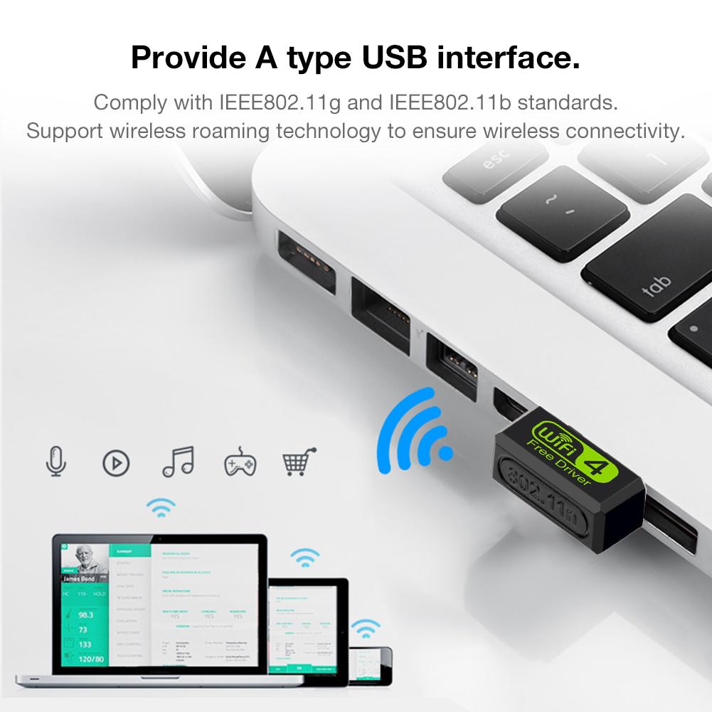 Bakeey-Mini-150Mbps-Network-Card-Driver-Free-USB-WiFi-Signal-Receiver-Adapter-For-Desktop-Laptop-PC-1720465