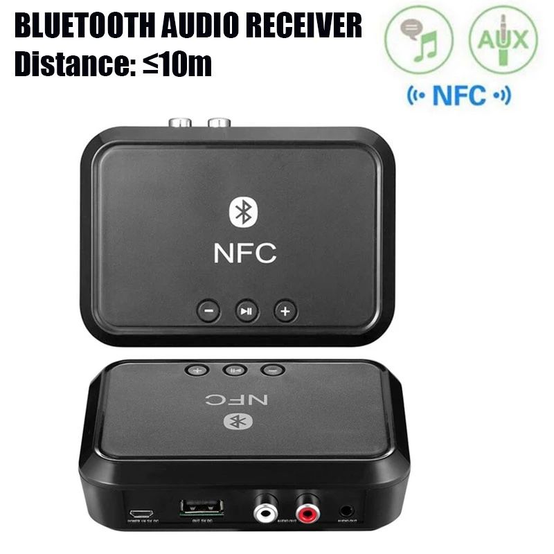 Bakeey-NFC-enabled-bluetooth-V41-Audio-Transmitter-Receiver-35mm-Aux-2RCA-Wireless-Audio-Adapter-For-1763249