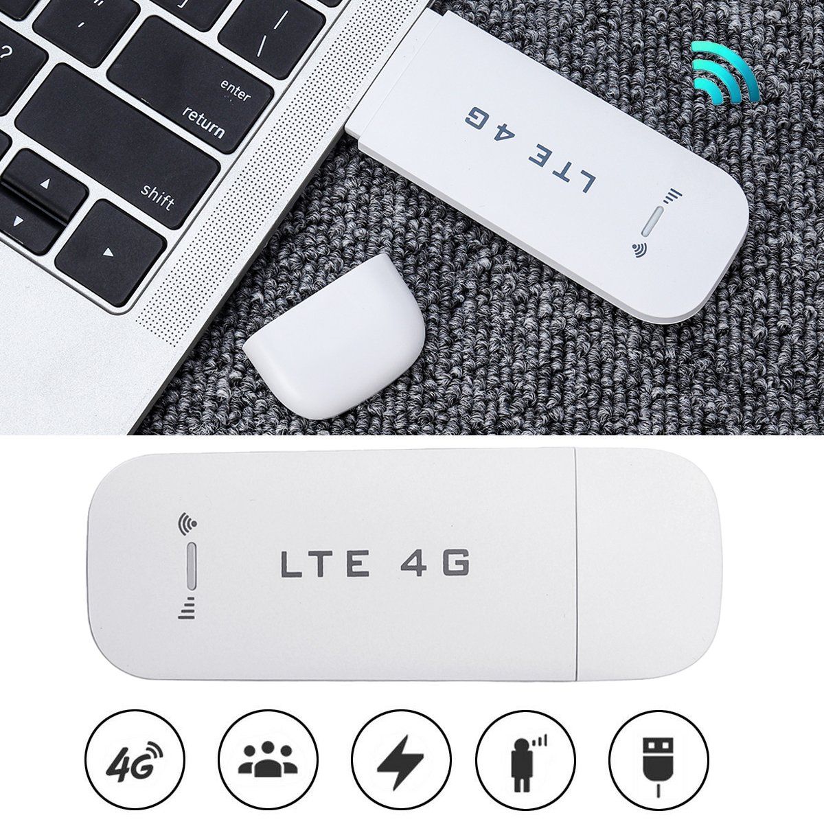 Bakeey-Portable-4G-LTE-Wifi-Wireless-Router-USB-LTE-4G-WIFI-Dongle-For-Computer-1738932