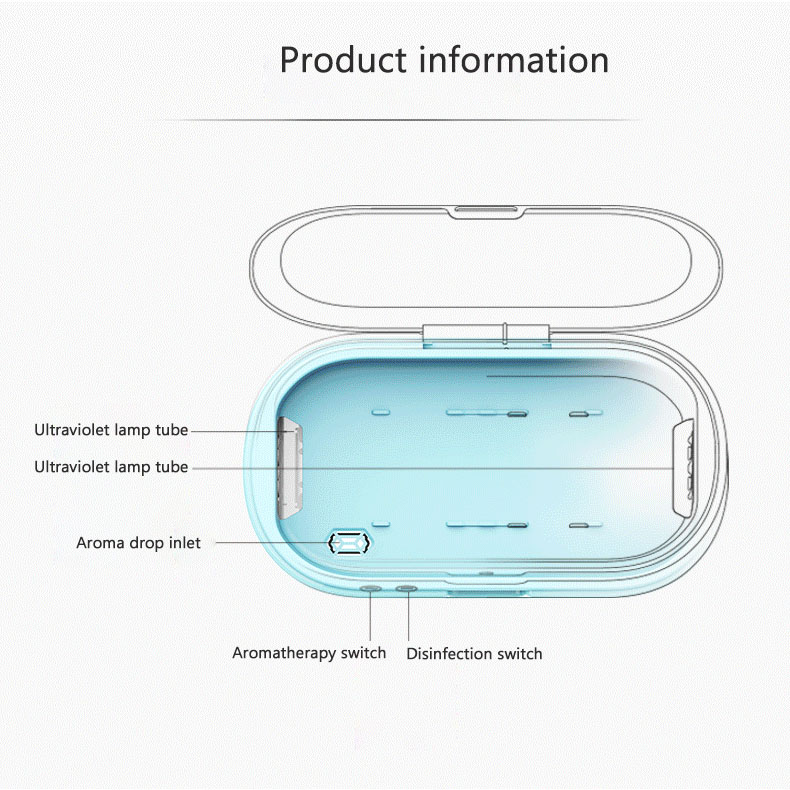 Bakeey-Qc30-UV-Disinfection-Box-Portable-Smart-Wireless-Charger-Mobile-Phone-Mask-Glasses-Sterilizer-1637940