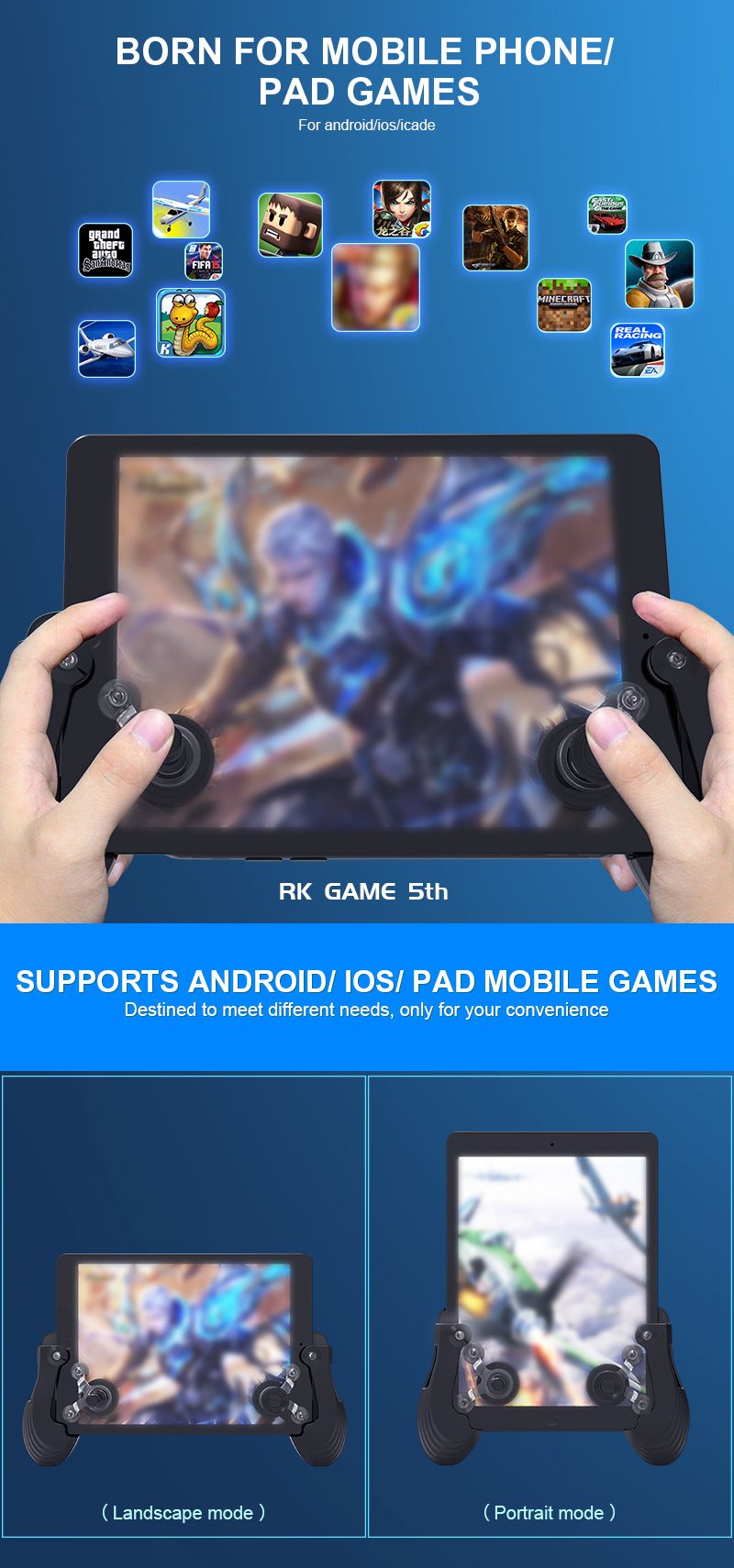 Bakeey-RK-5th-Touch-Screen-Gamepad-Game-Sucker-Rocker-Joystick-Controller-for-Android-iOS-1305836