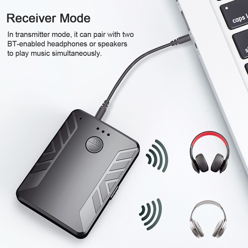 Bakeey-T19-2-in1-bluetooth-50-Transmitter-Receiver-Wireless-Audio-Adapter-35mm-AUX-Hands-free-with-M-1752597