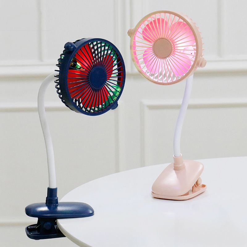 Bakeey-USB-Night-Light-Clip-Cooling-Fan-1670245