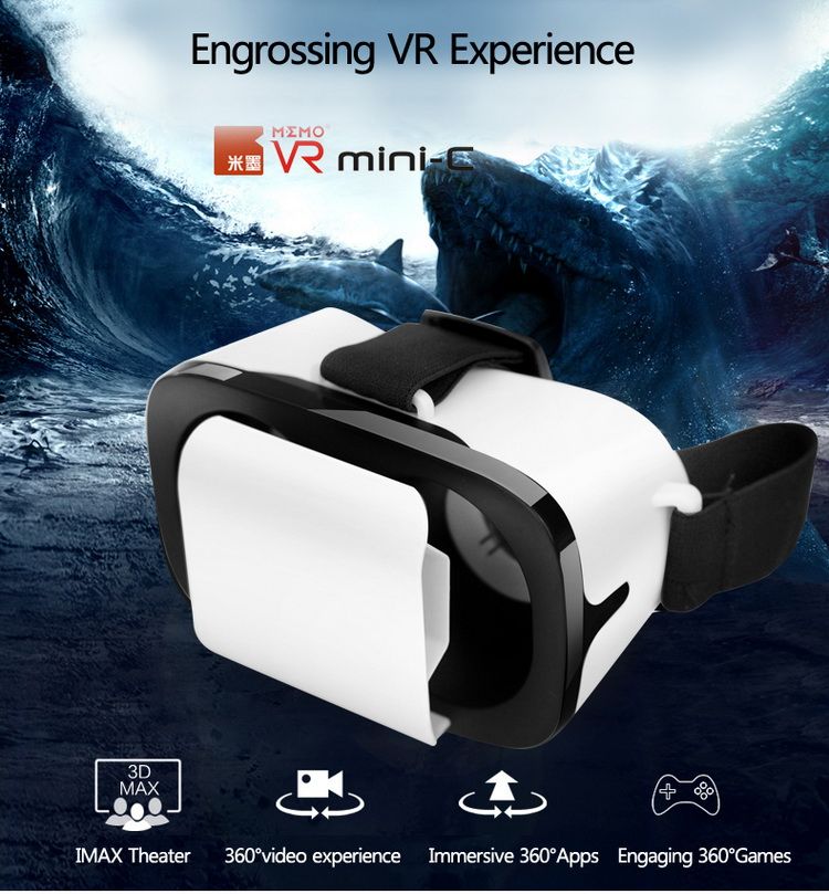 Bakeey-Virtual-Reality-3D-Cinema-Game-VR-Helmet-1080P-Smart-VR-Glasses-For-iPhone-X-XS-11-Pro-Huawei-1588327