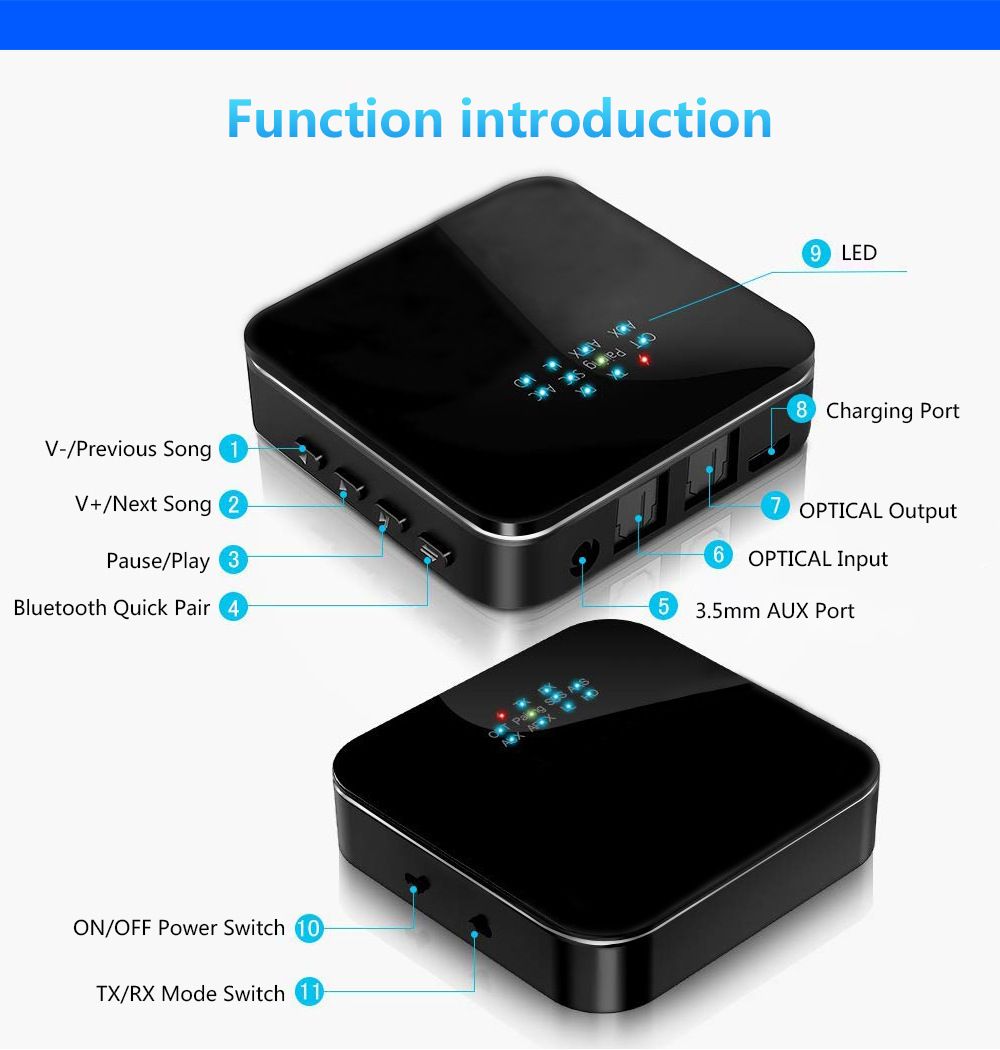 Bakeey-bluetooth-50-Audio-Transmitter-Receiver-Wireless-Audio-Adapter-35mm-Aux-Audio-Adapter-Pair-Wi-1716571