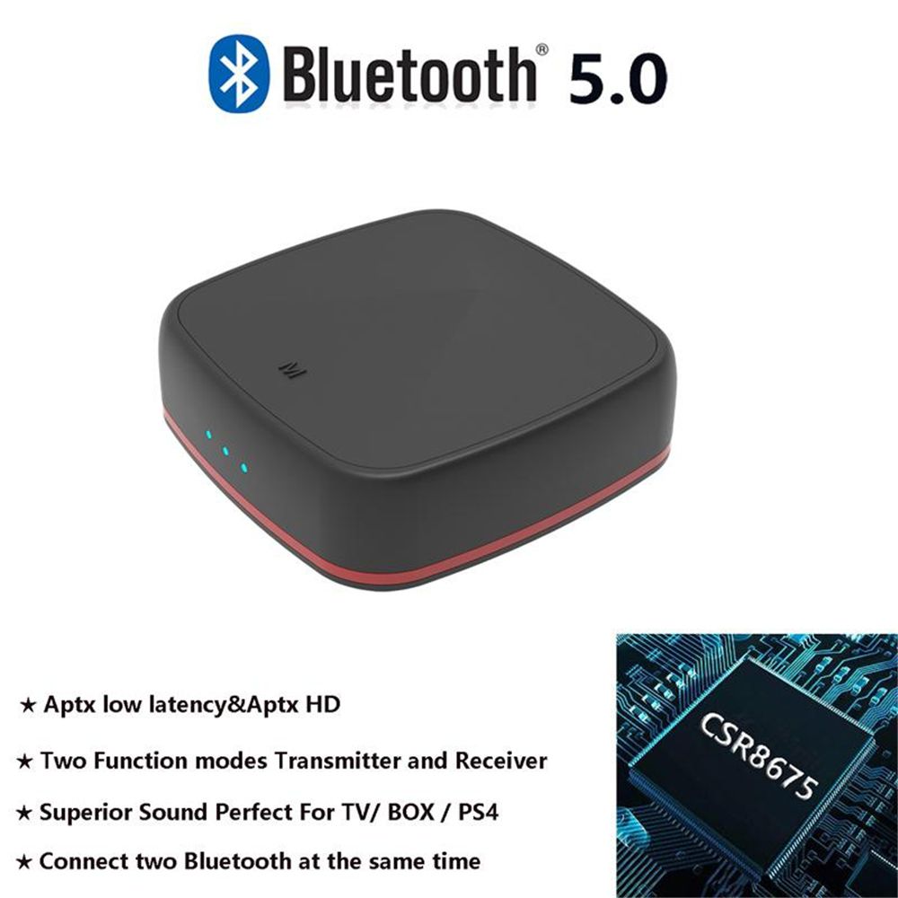 Bakeey-bluetooth-50-Receiver-Transmitter-HD-bluetooth-Adapter-Low-Latancy-Wireless-Optical-Audio-RCA-1756802